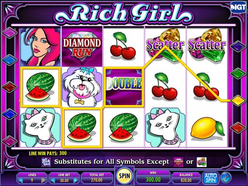 Slot She's A Rich Girl